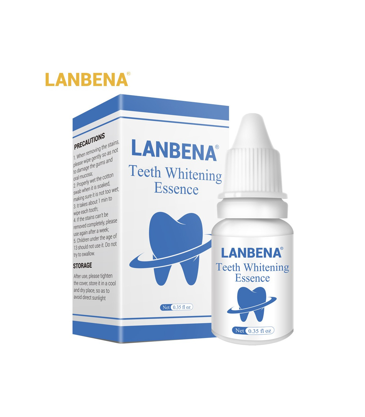 قطره سفید کننده دندان لانبنا حجم 10ml