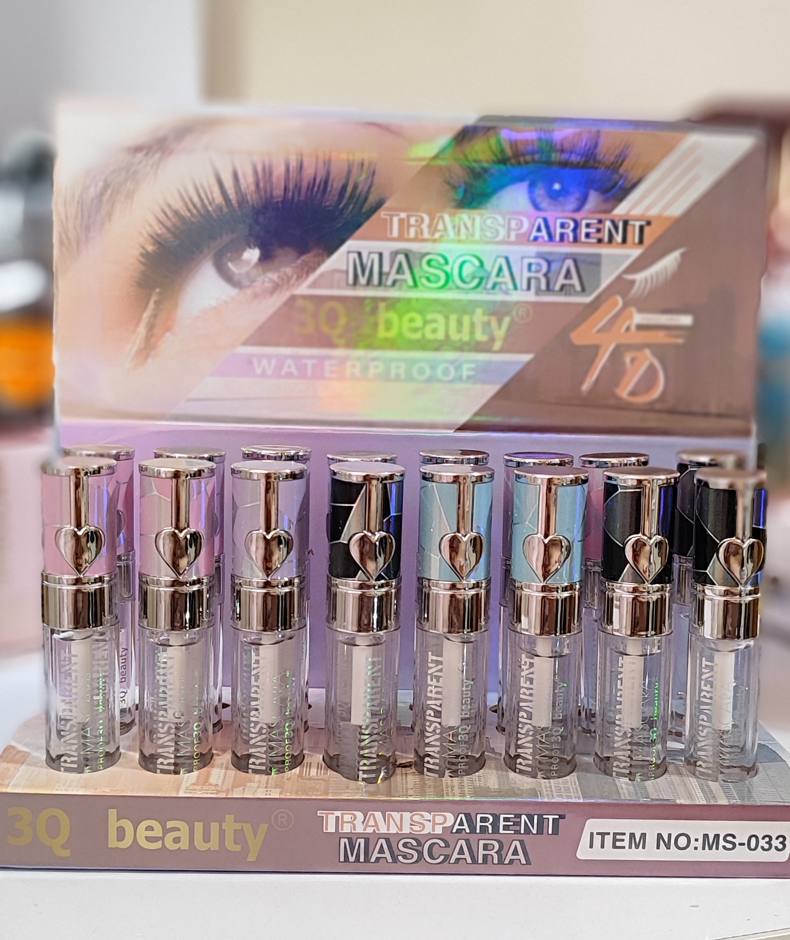 ریمل شفاف از برند 3QBEAUTY