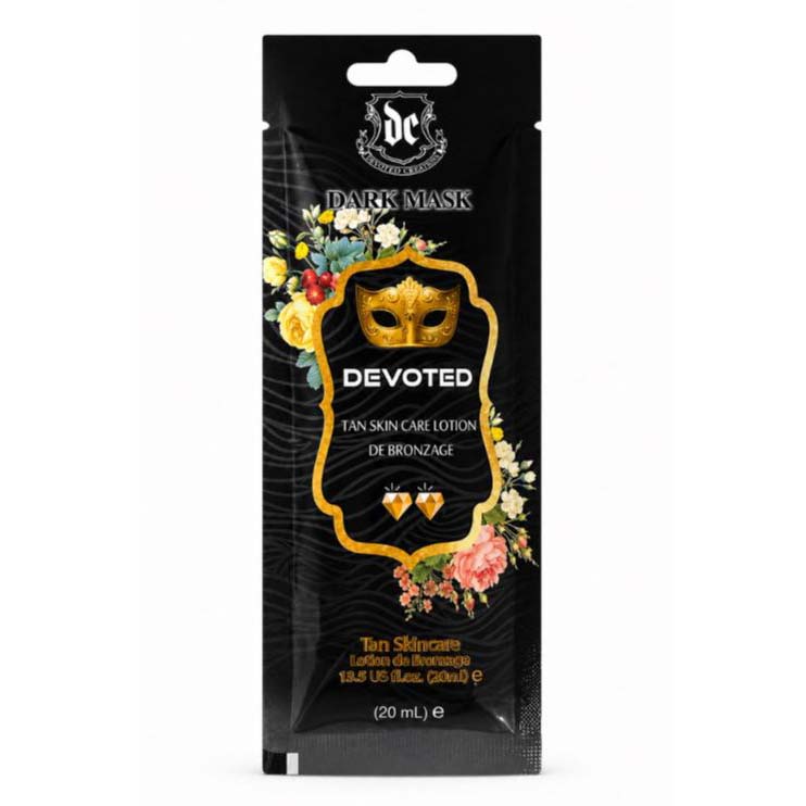 لوسیون سولاریوم یکبار مصرف DEVOTED مدل Dark Mask (بسته 10 عددی)