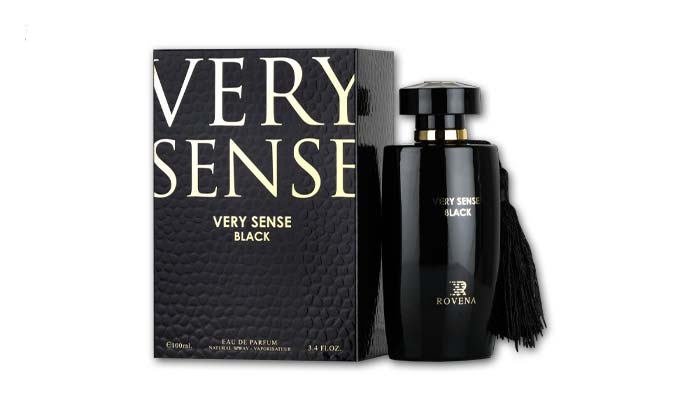 ادکلن زنانه وری سنس بلک روونا (Rovena Very Sens Black) حجم 100 میل