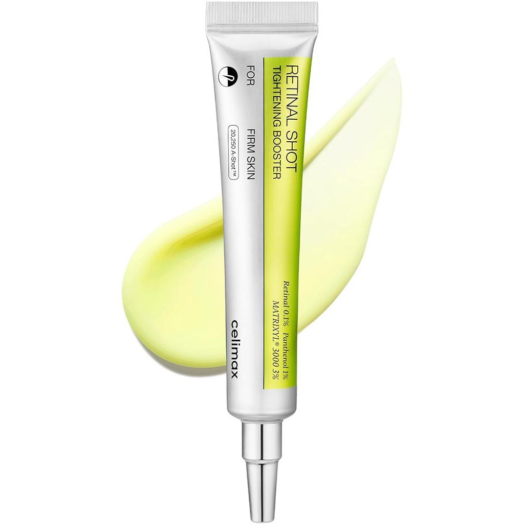 کرم سفت‌کننده و قابض منافذ پوست رتینول سلیمکس Celimax مدل Retinol Shot Tightening Booster (15 میل) ✨